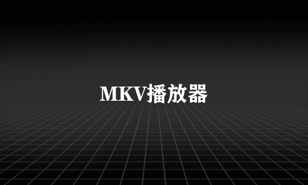 MKV播放器