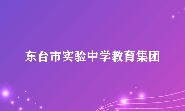 东台市实验中学教育集团