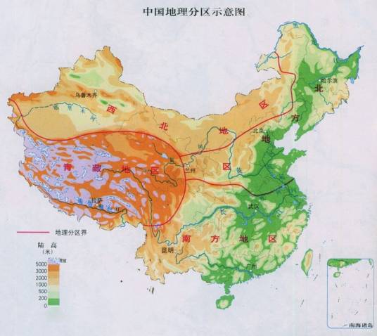 中国供暖分界线