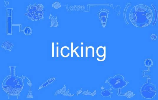 licking