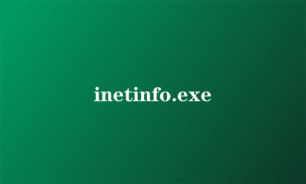 inetinfo.exe