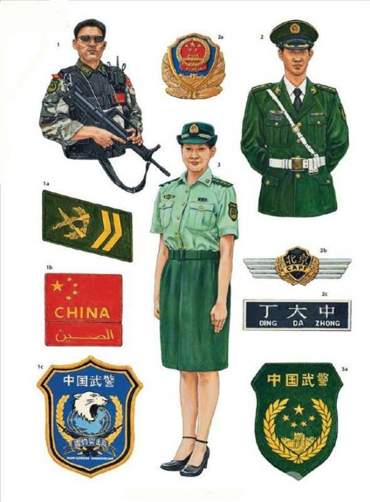 中国人民武装警察部队警服