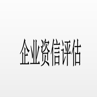 企业资信评估