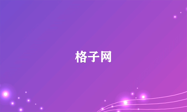 格子网