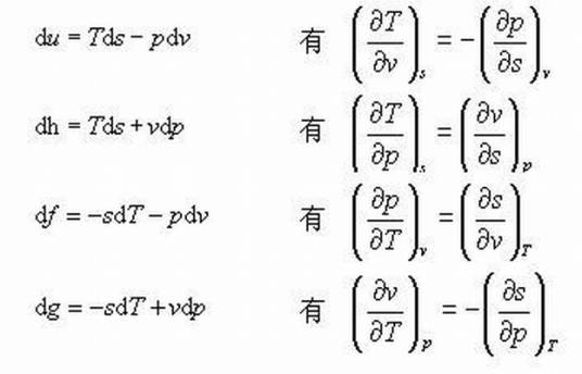 麦克斯韦关系