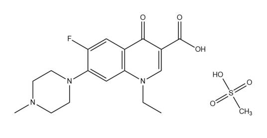 甲磺酸培氟沙星