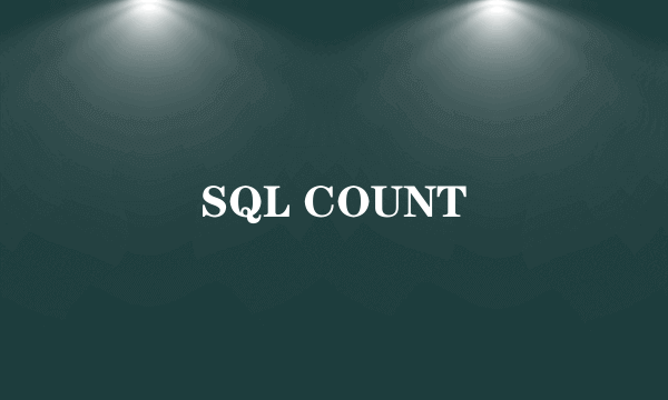 SQL COUNT