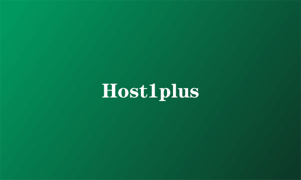 Host1plus