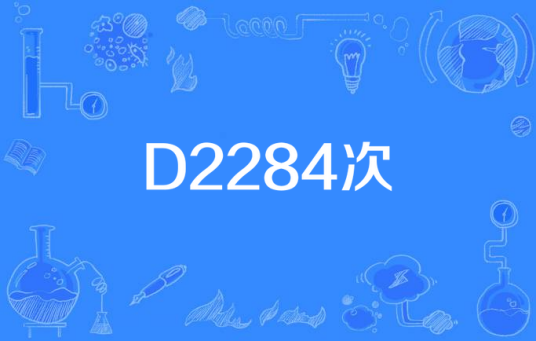 D2284次