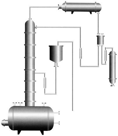 酒精回收塔