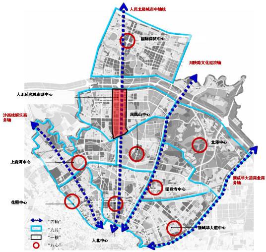 成都市北部城区老旧城市形态和生产力布局改造工程