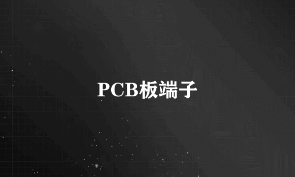 PCB板端子