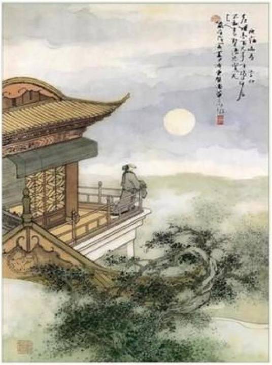 夜宿山寺（李白诗作）