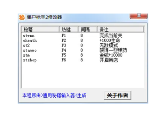 僵尸枪手2修改器