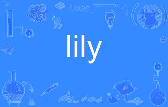 Lily（英语单词）