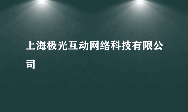 上海极光互动网络科技有限公司