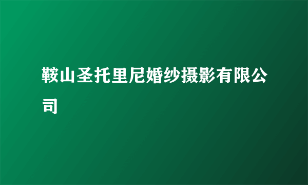 鞍山圣托里尼婚纱摄影有限公司