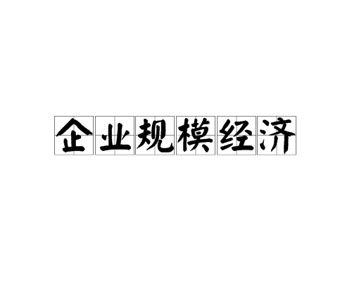 企业规模经济