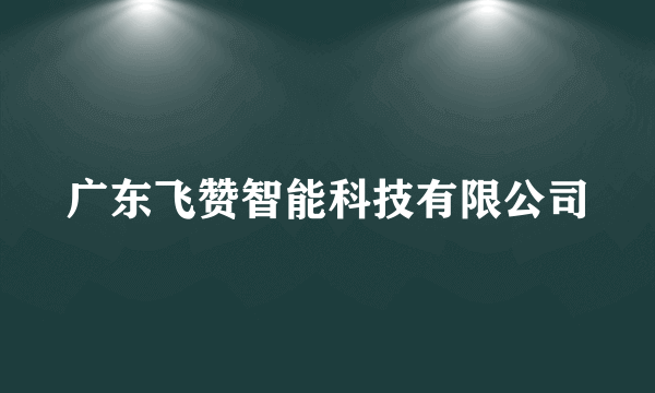 广东飞赞智能科技有限公司