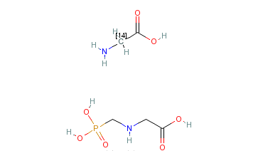 草甘膦-（甘氨酸-2-14C）