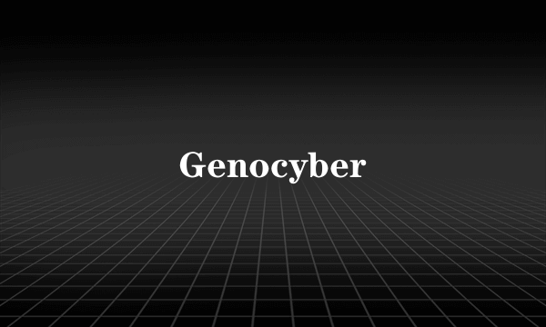 Genocyber