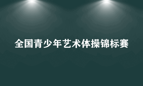 全国青少年艺术体操锦标赛