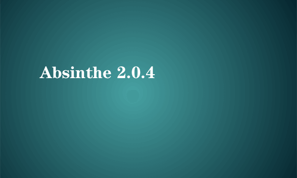 Absinthe 2.0.4