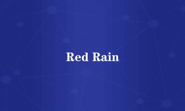 Red Rain