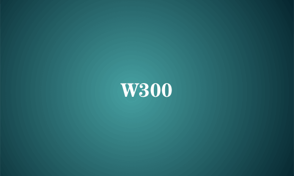 W300