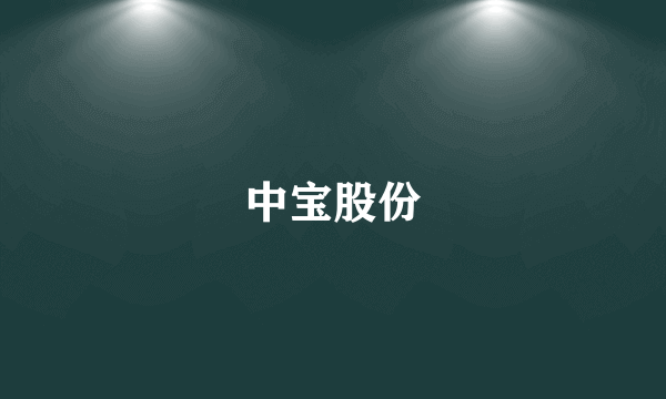 中宝股份