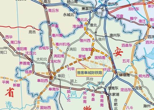 淮宿阜城际铁路