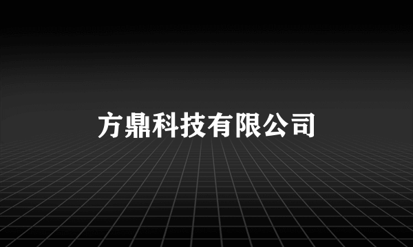 方鼎科技有限公司