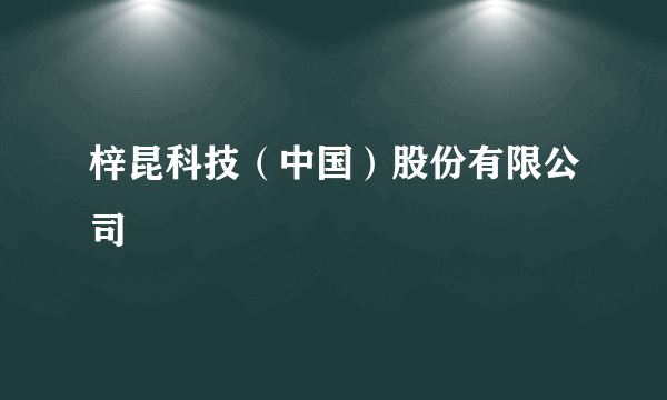 梓昆科技（中国）股份有限公司