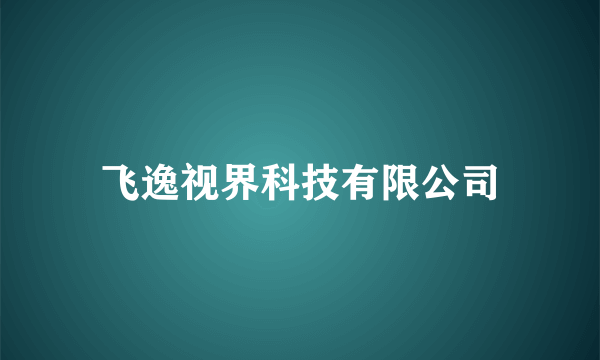 飞逸视界科技有限公司